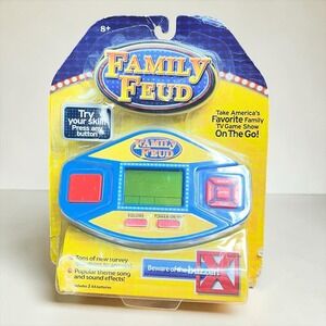 Family Feud Handheld Electronic Game #09528 Basic Fun 2016 "Damaged Packaging"